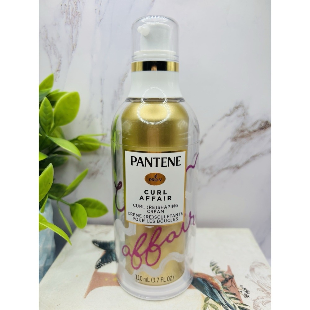 Pantene Curl Affair Curl Re-Shaping Cream 3.7oz Moisturizing‎ Frizz Control